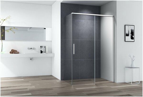 Душевой уголок (150х90) CEZARES DUET SOFT-M DUET SOFT-M-AH-1-150/90-C-Cr